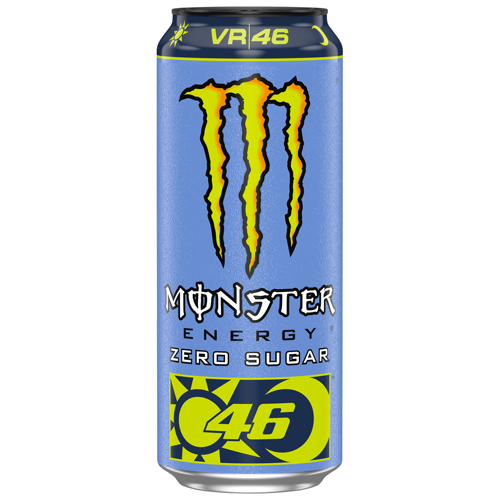 Monster Valentino Rossi Zero Sugar 50cl | Default Start Page - Alla kategorier - Nyheter - Nyheter 2025 - Dryck - Nyheter 2025 | Gottegrisen