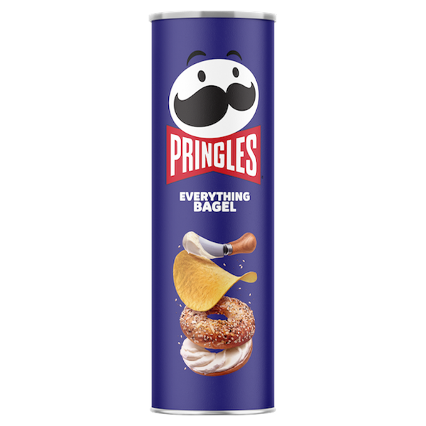Pringles Everyting Bagel 156g | Default Start Page - Alla kategorier - Nyheter - Nyheter 2025 - Snacks - Nyheter 2025 | Gottegrisen
