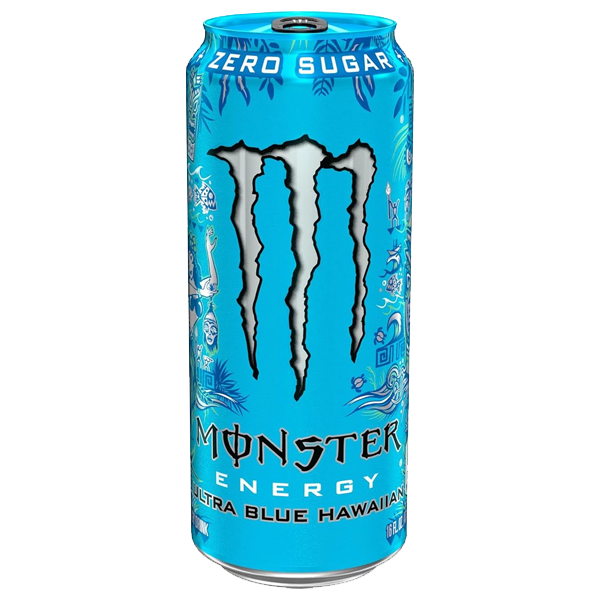 Monster Hawaiian Blue 473ml | Default Start Page - Alla kategorier - Nyheter - Nyheter 2025 - Dryck - Nyheter 2025 | Gottegrisen