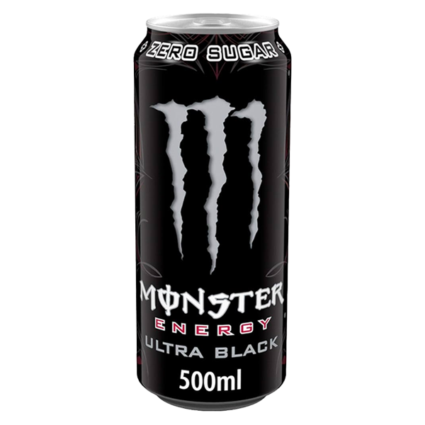 Monster Ultra Black 500ml | Default Start Page - Alla kategorier - Nyheter - Nyheter 2025 - Dryck - Nyheter 2025 | Gottegrisen