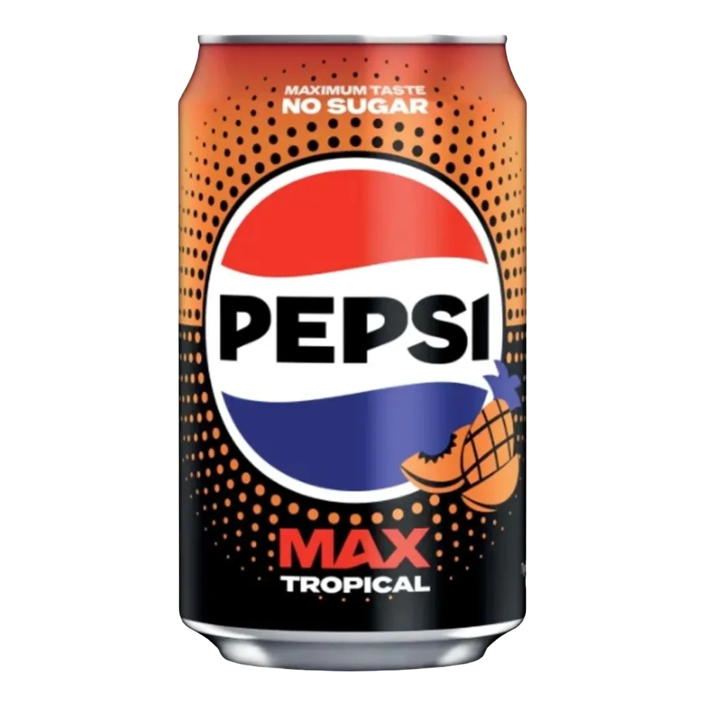 Pepsi Max Tropical 33cl | Default Start Page - Alla kategorier - Nyheter - Nyheter 2026 - Dryck - Nyheter 2026 | Gottegrisen