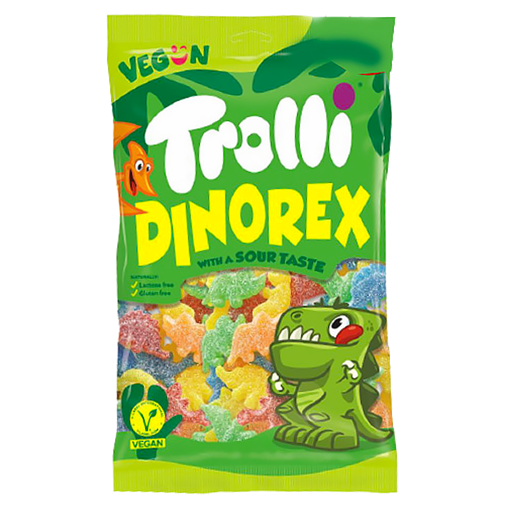 Trolli Dinorex 1kg | Default Start Page - Alla kategorier - Nyheter - Nyheter 2025 - Godis - Nyheter 2025 | Gottegrisen