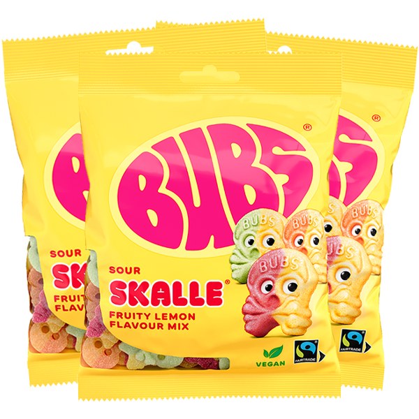 3st - Bubs Surskalle 90g | Default Start Page - Alla kategorier - Godis - Säsongsvaror - Halloween | Gottegrisen