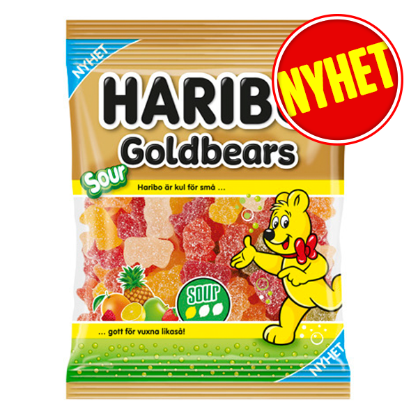 Haribo Sour Goldbears 70g | Default Start Page - Alla kategorier - Nyheter | Gottegrisen