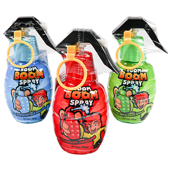 3st - Jellioo Boom Boom Spray 60ml | Default Start Page - Alla kategorier - Nyheter - Nyheter 2024 - Godis - Nyheter 2024 | Gottegrisen