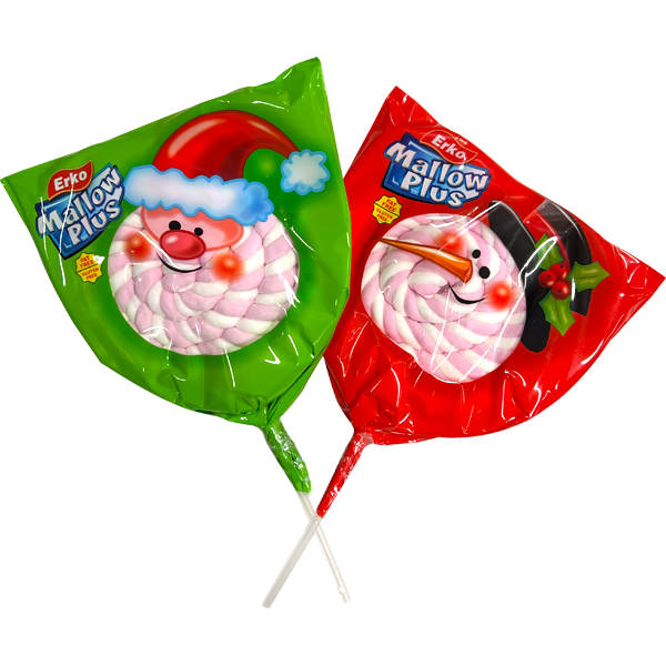 2st - Jellioo Mallow Pop X-mas 65g | Default Start Page - Alla kategorier - Godis - Säsongsvaror - Julgodis | Gottegrisen