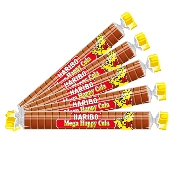 MEGA ROULETTE HAPPY COLA 45 g – 5 st | Default Start Page - Alla kategorier - Godis - Påsar & Stycksaker - Godispåsar | Gottegrisen