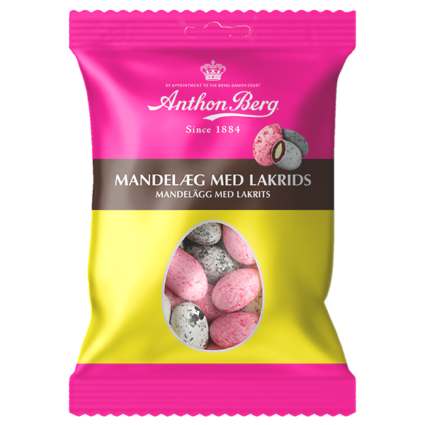 Anthon Berg Mandelägg med lakrits 80g | Default Start Page - Alla kategorier - Godis - Säsongsvaror - Påskgodis | Gottegrisen