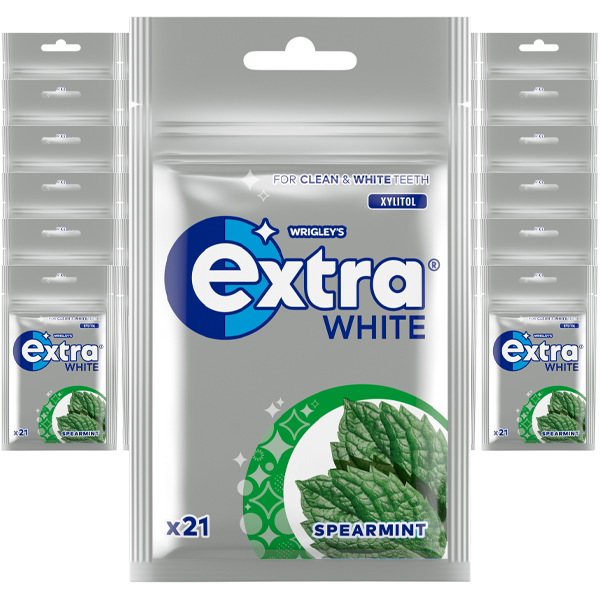 Extra White Spearmint 30-pack | Default Start Page - Alla kategorier - Godis - Tuggummi | Gottegrisen