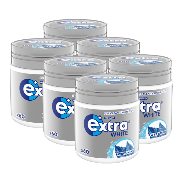 Extra White Sweet Mint 6-pack | Default Start Page - Alla kategorier - Godis - Tuggummi | Gottegrisen