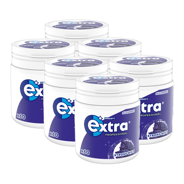 Extra Strong Mint 6-pack | Default Start Page - Alla kategorier - Godis - Tuggummi | Gottegrisen