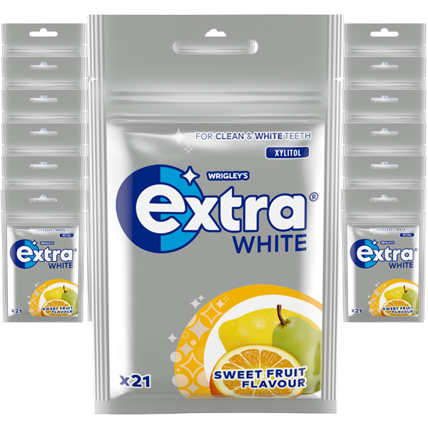 Extra White Sweet Fruit 30-pack | Default Start Page - Alla kategorier - Godis - Tuggummi | Gottegrisen