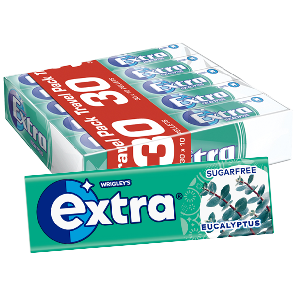 Extra Eucalyptus - 30-pack á 10st |  | Gottegrisen