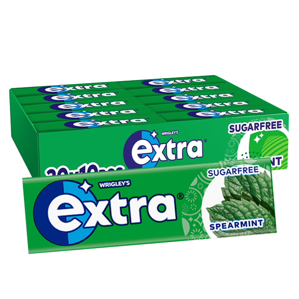 Extra Spearmint - 30-pack á 10st | Default Start Page - Alla kategorier - Godis - Tuggummi | Gottegrisen