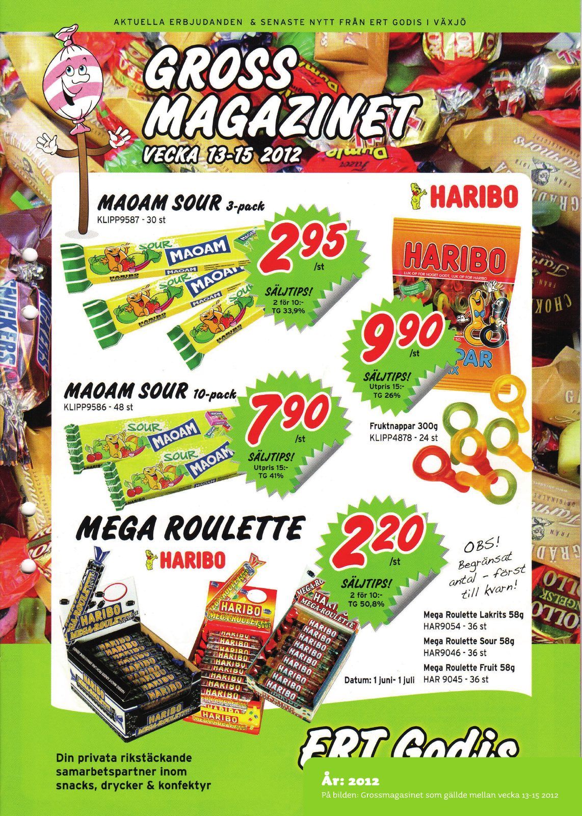 Grossmagasinet vecka 13 till 15 2012