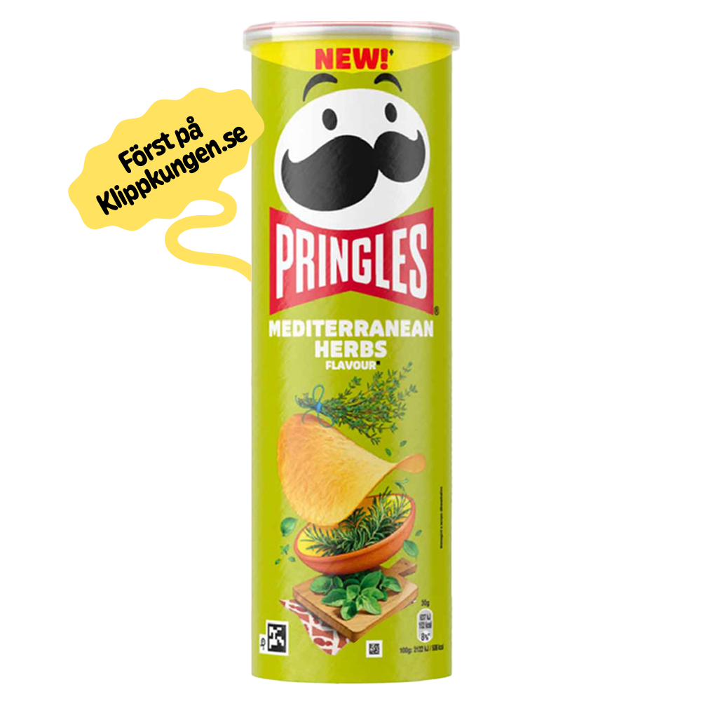 Pringles Mediterrean Herbs 165g