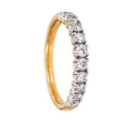 Diamantring i 18K guld Diamantring i 18K guld