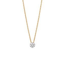 Diamanthalsband i 18K guld