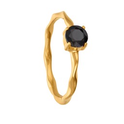 Ring i äkta silver med onyx Ring i äkta silver med onyx