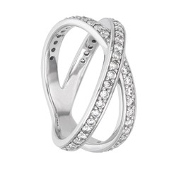 Ring i äkta silver med kubisk zirkonia Ring i äkta silver med kubisk zirkonia