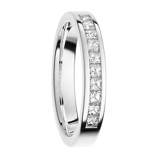 Diamantring i 18K guld