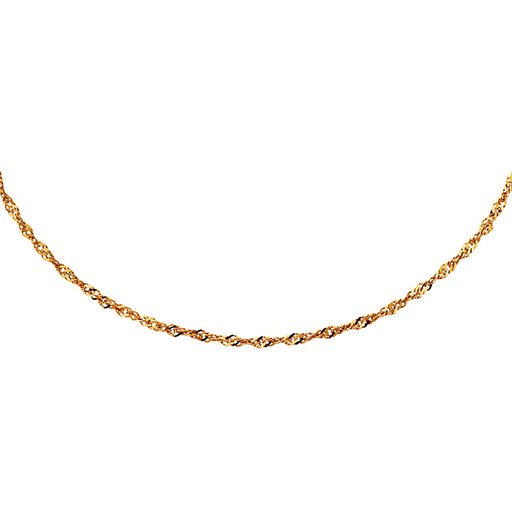Kedja i 18K guld 42 cm