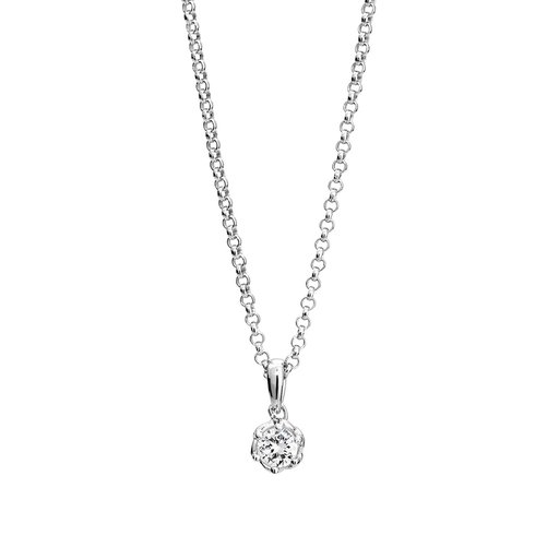 Halsband i äkta silver