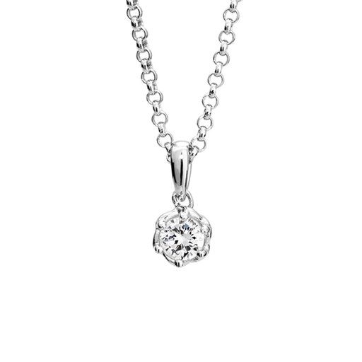 Halsband i äkta silver