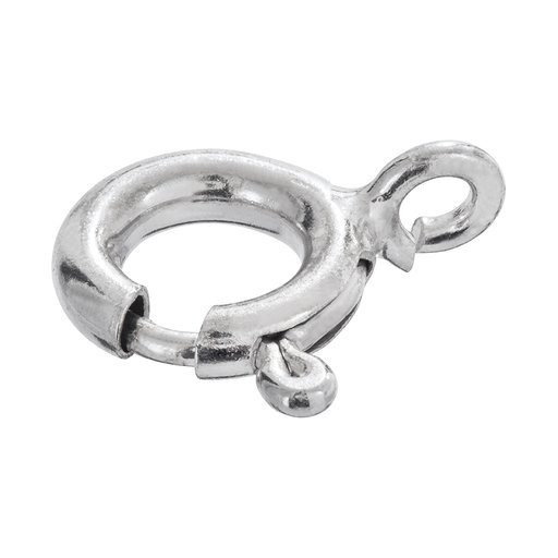 Springring i äkta silver
