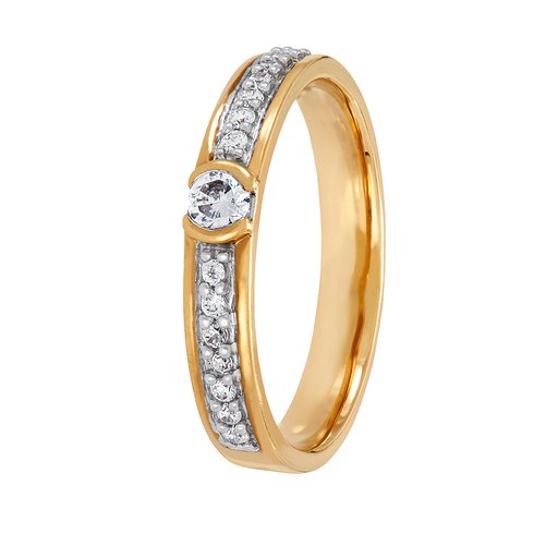 Diamantring Athen 0,21 ct