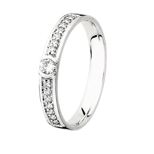 Diamantring Athen 0,21 ct