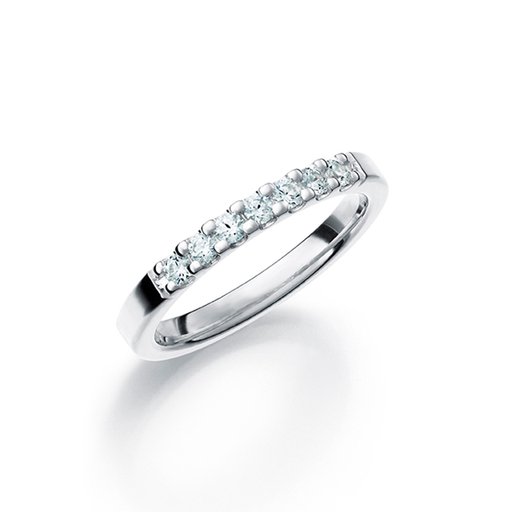 Diamantring i 18K guld