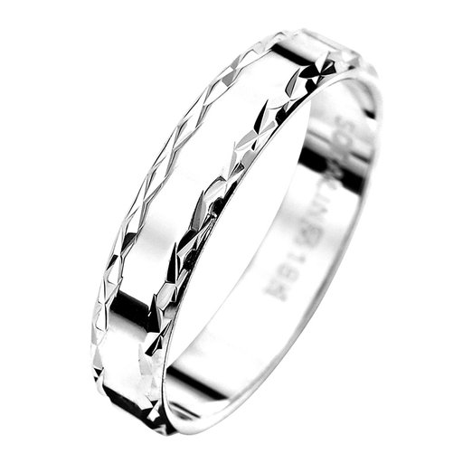 Förlovningsring i 18K guld 4mm
