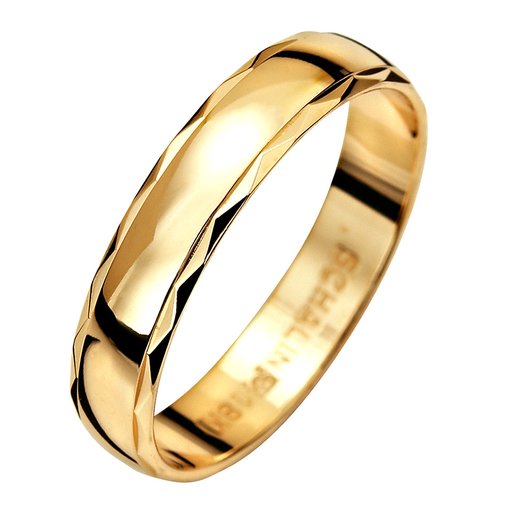 Förlovningsring i 18K guld 4mm