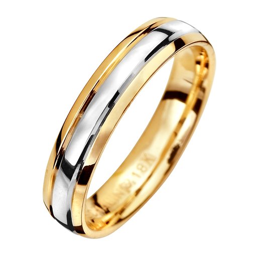 Förlovningsring i 18K guld 4mm