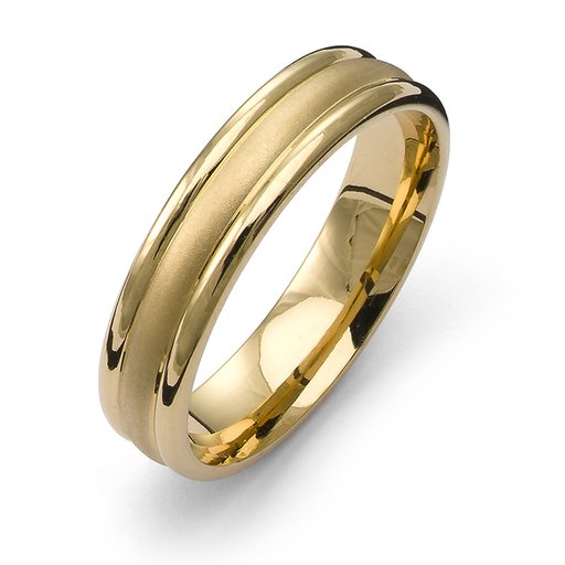 Förlovningsring i 18K guld 5mm