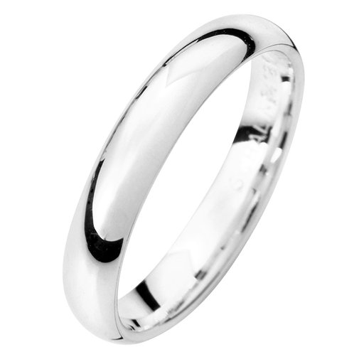 Förlovningsring i äkta silver 3,5mm