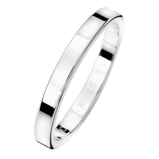 Förlovningsring i äkta silver 2,5mm