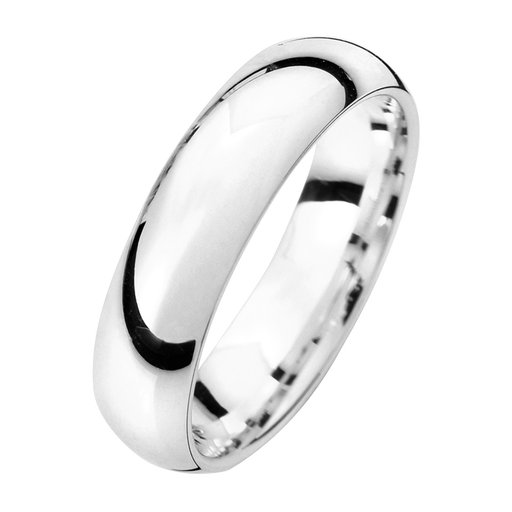 Förlovningsring i äkta silver 5mm