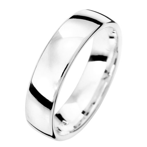 Förlovningsring i äkta silver 5mm