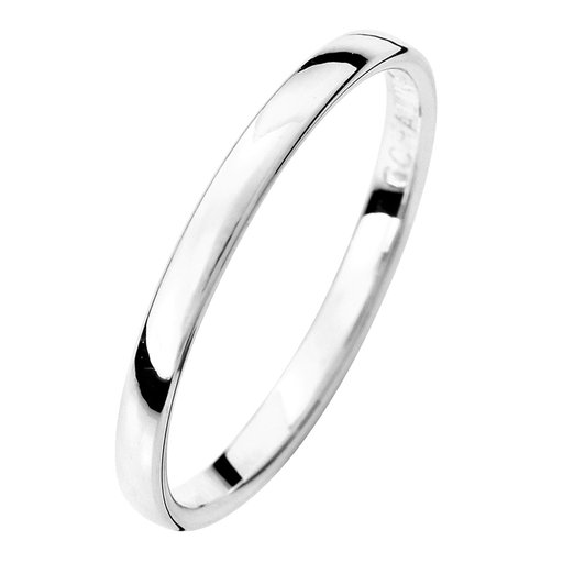 Förlovningsring i äkta silver 2mm