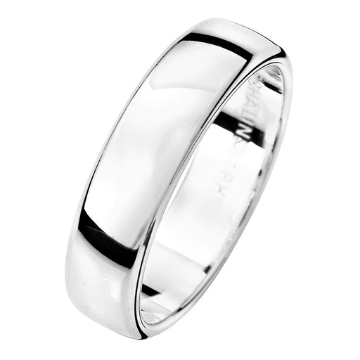 Förlovningsring i äkta silver 5mm