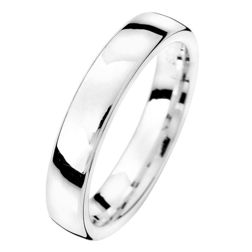 Förlovningsring i äkta silver 4mm