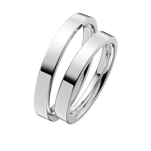 Förlovningsring i äkta silver 3mm