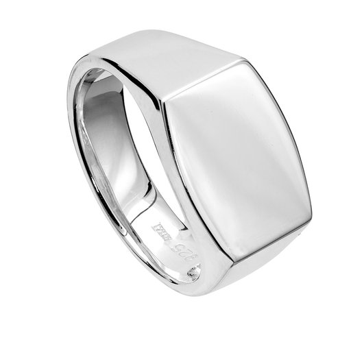 Klackring i äkta silver