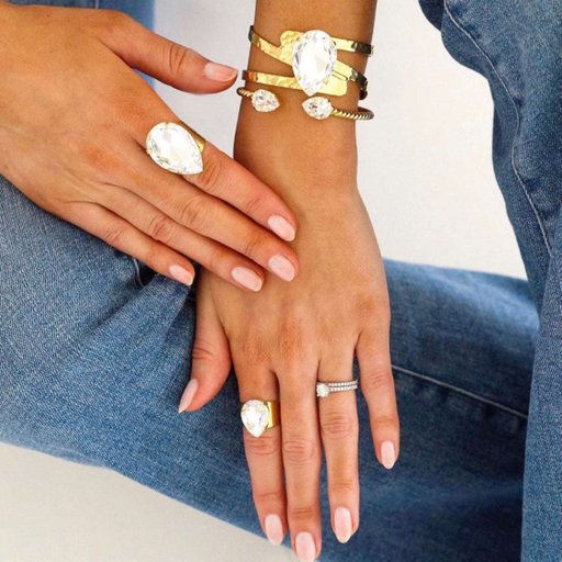 Ring Classic Drop Crystal