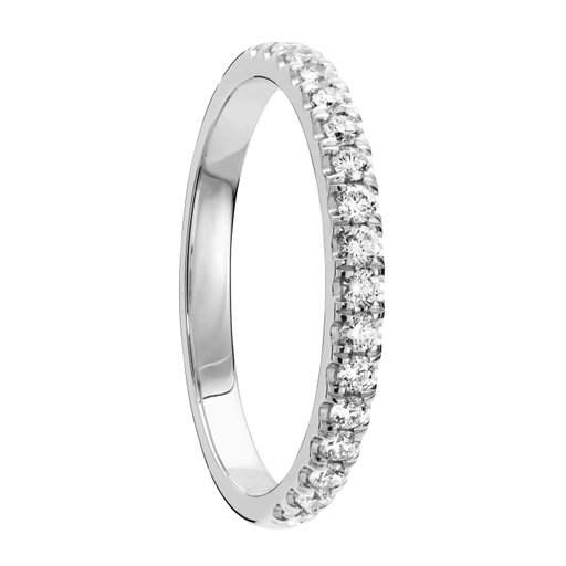 Diamantring i 18K guld