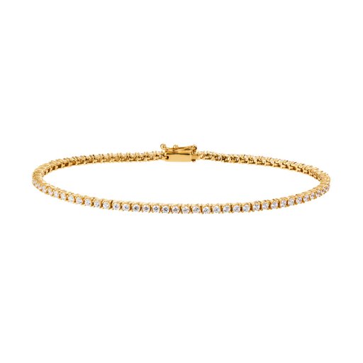 ARMBAND 18K GULD, DIAMANT 1,58CT