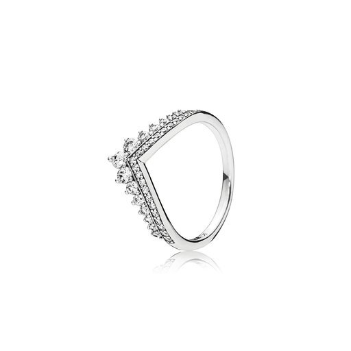 Ring i äkta silver med tiara