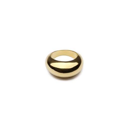 Ring Bolded Big i återvunnet äkta silver
